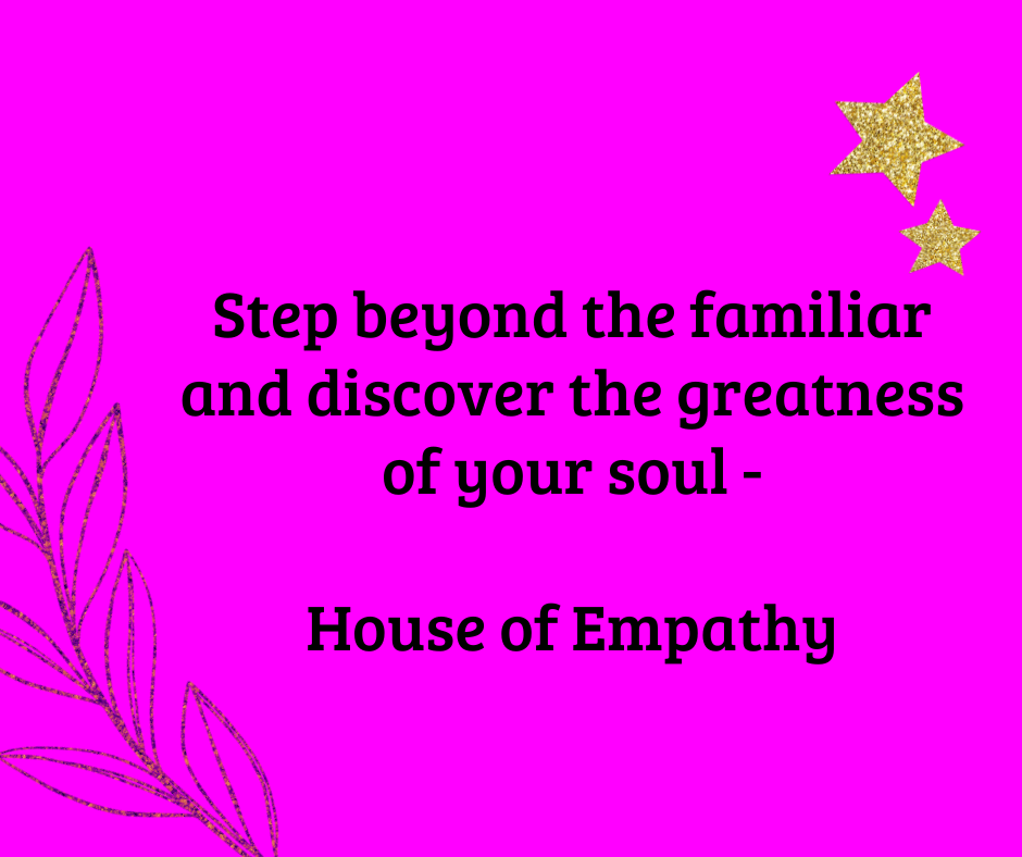 Step beyond the familiar and discover the greatness of your soul